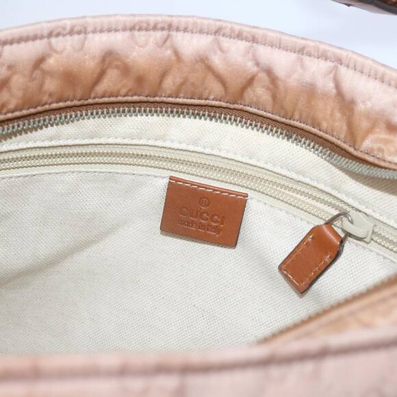 GUCCI GG Canvas Shoulder Bag Pink - Picture 9 of 16
